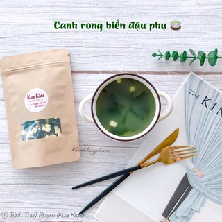 Canh miso - Đậu hũ rong biển Nhật Bản
