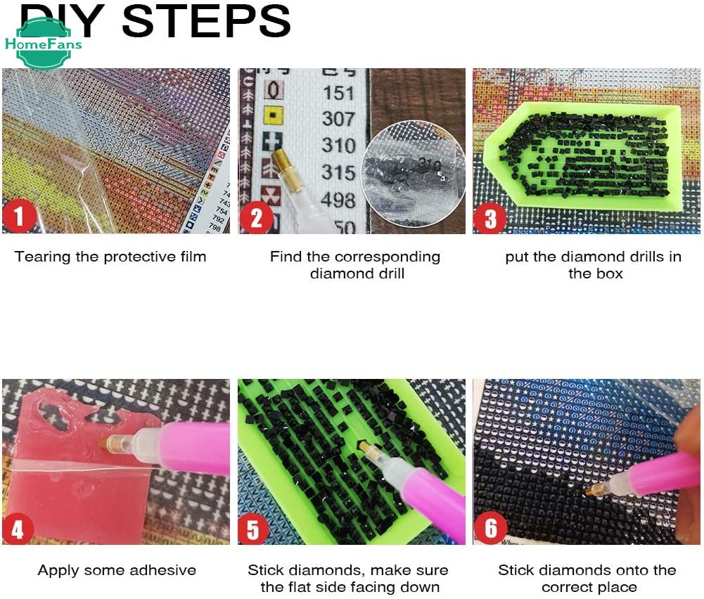 Bộ Tranh Đính Đá 5d Tự Làm Hình Phong Cảnh Hoa Kích Thước 30x40cm