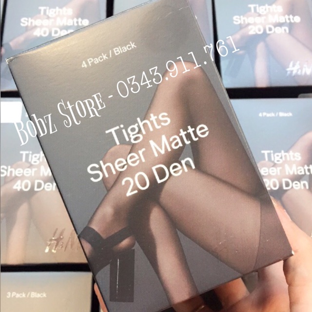QUẦN TẤT SHEER H&M 20 DENIER