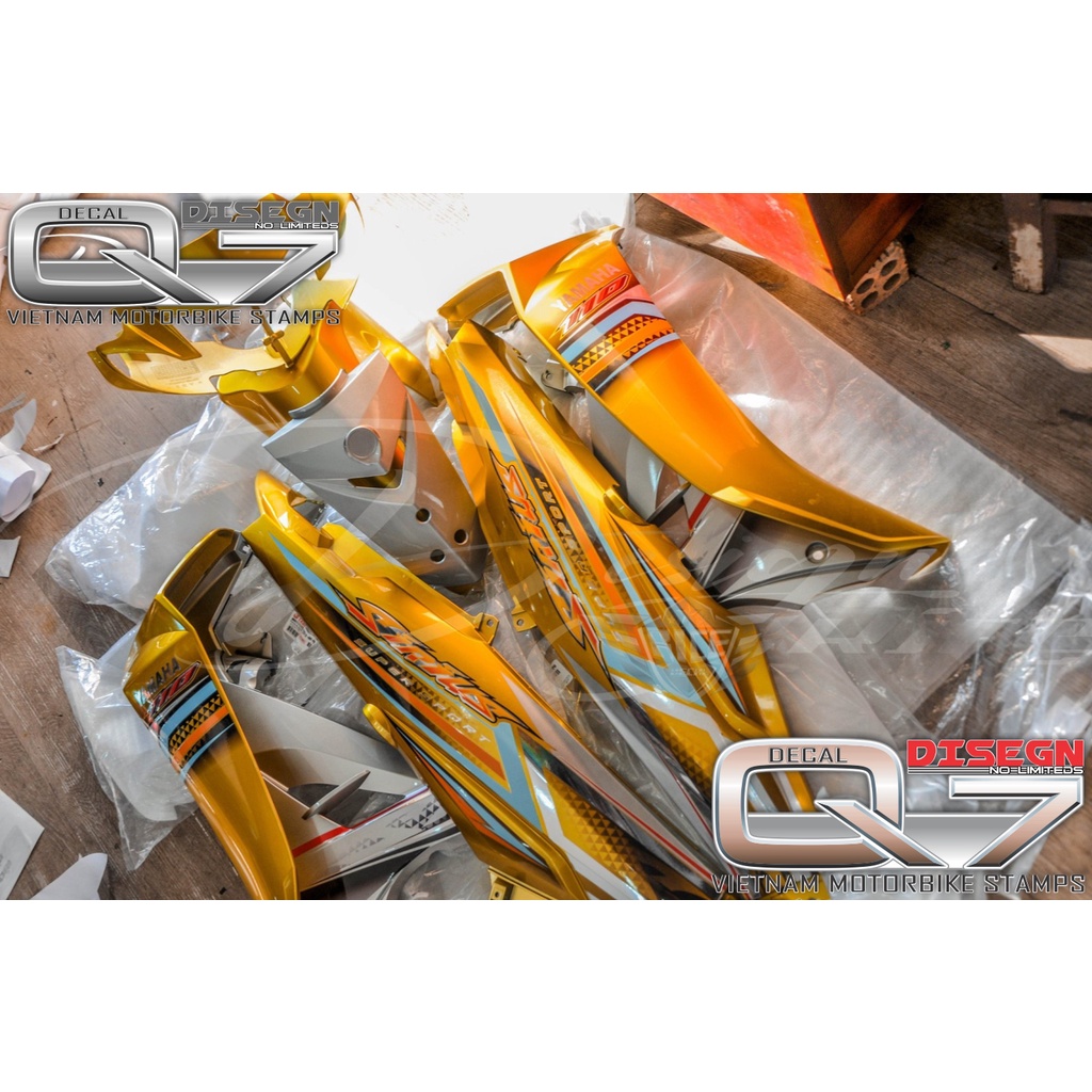 Tem Rời Sirius 110 vàng bạc