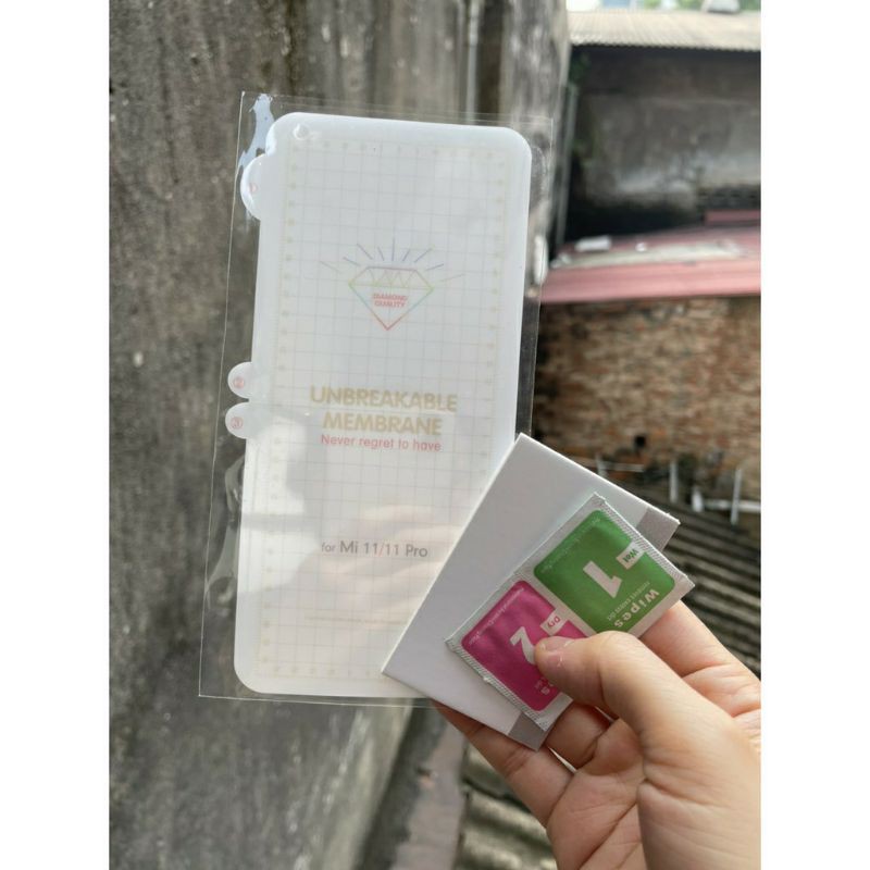 Miếng dán dẻo PPF cho Xiaomi Mi 11 / Mi 11 Pro Full màn hình trong suốt
