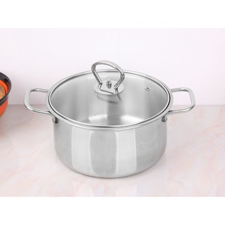 Nồi inox 1 đáy rainy rn16-1dk 16cm