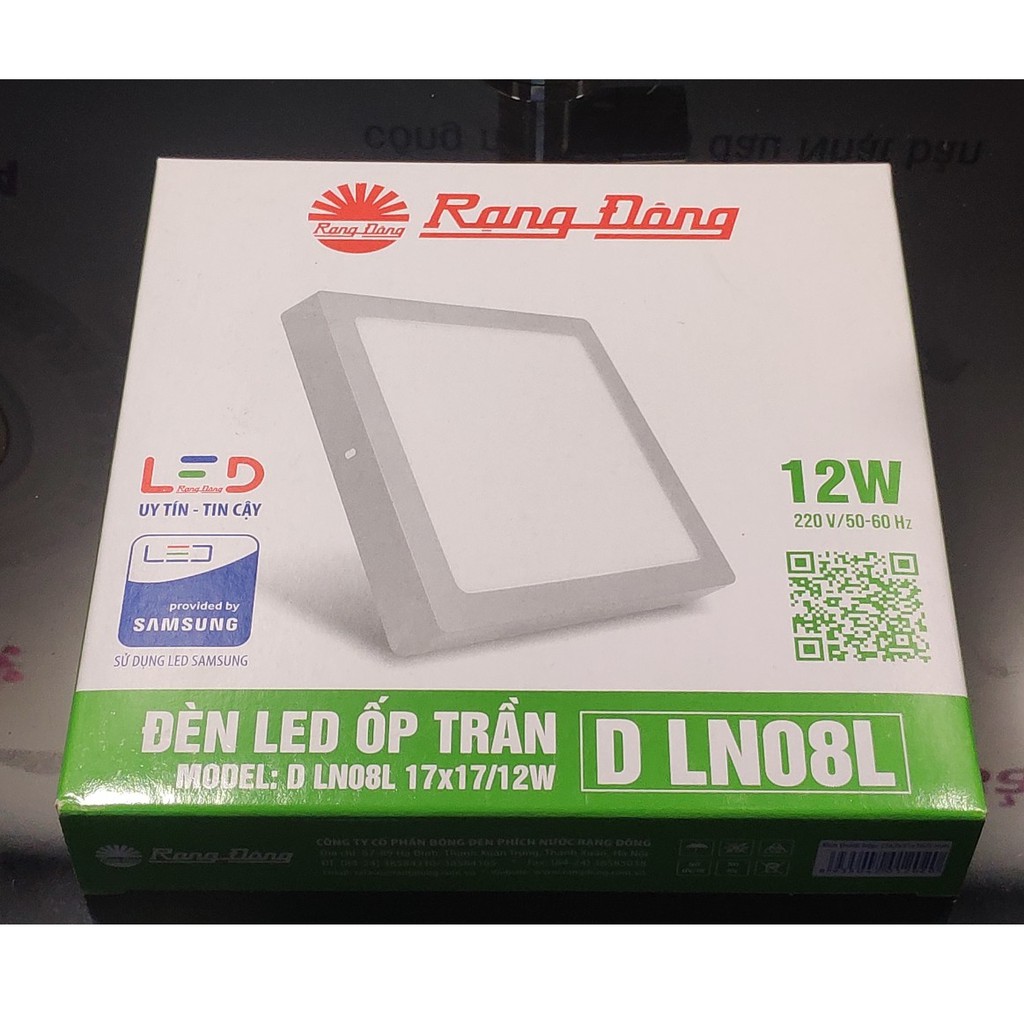 Bóng Đèn Ốp Trần 12W  Rạng Đông