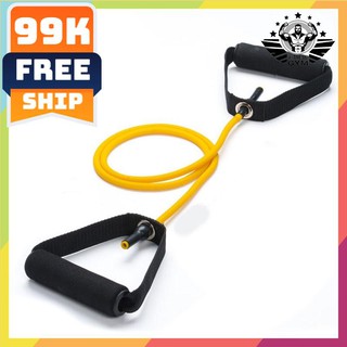FREESHIP🎁 Dây kéo đàn hồi 12 - 16 LB  ❤️ giá rẻ ❤️ Dây ngũ sắc tập gym màu vàng | hn & tphcm