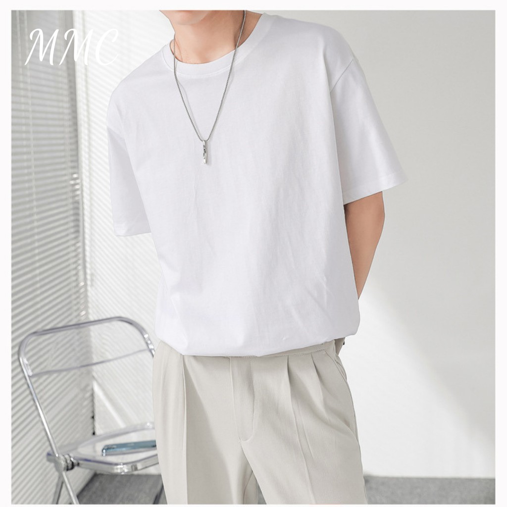 Áo thun tay lỡ nam Form rộng Unisex, Chất Cotton 100% co giãn 4 chiều JT02