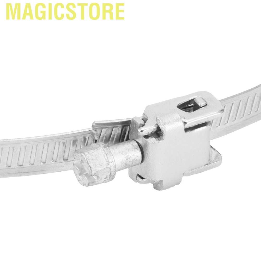 Magicstore Vent Ducting Clamp Stainless Steel Ventilating Duct Fixing Ventilator Accessory