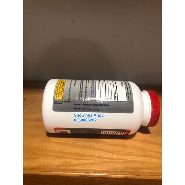 Viên uống Glucosamine 1500mg &amp; chondroitin 1200mg 220 viên của Mỹ - Glucosamin Kirkland 220