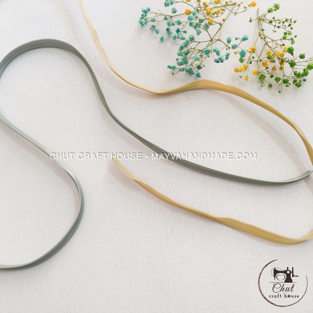 Viền né nhựa dẻo dùng cho túi xách, balo handmade