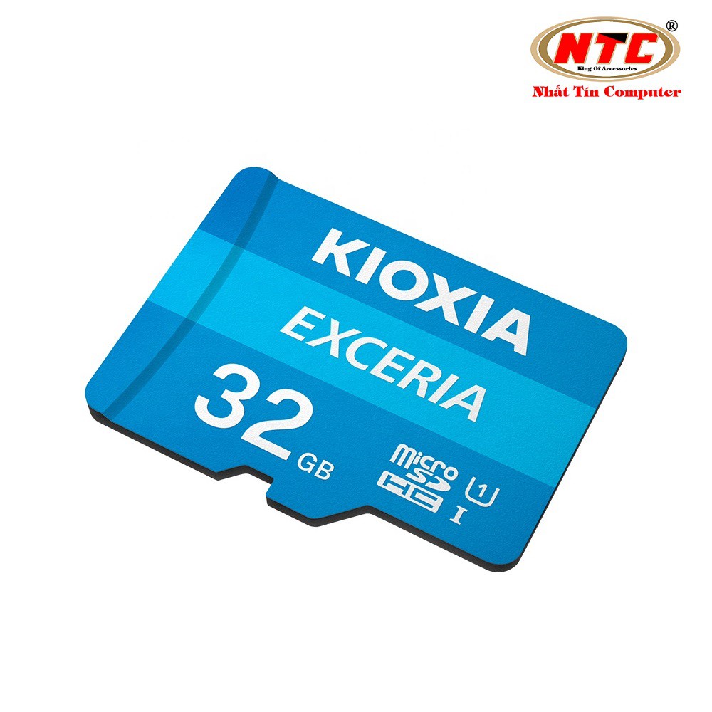 Thẻ nhớ MicroSDHC Kioxia Exceria 32GB UHS-I U1 100MB/s (Xanh)