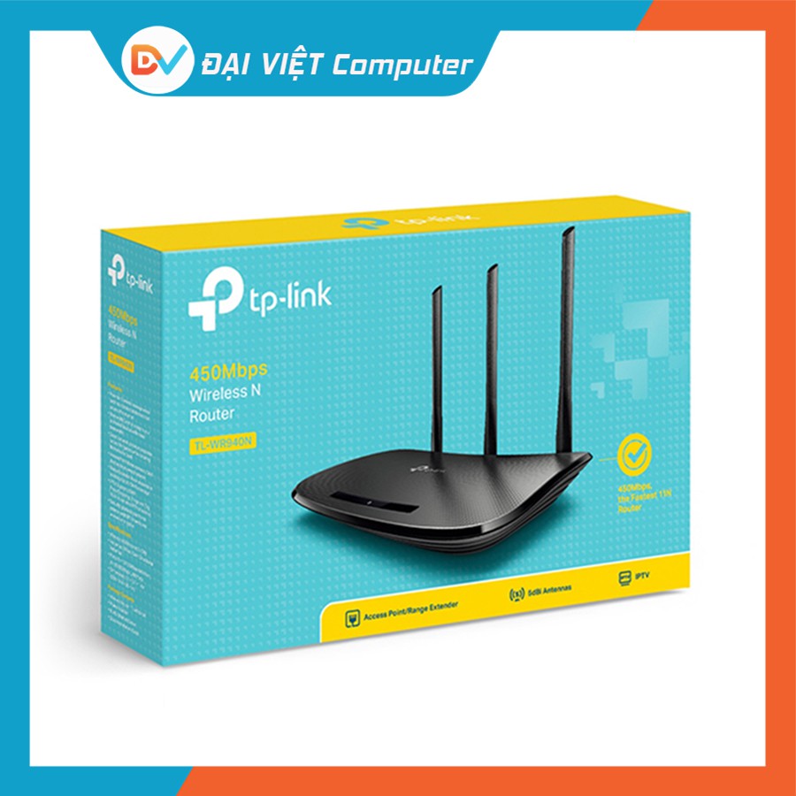 Bộ phát sóng wifi TP-Link 940N 841N 840N chuẩn N tốc độ 300Mbs / 450Mbs