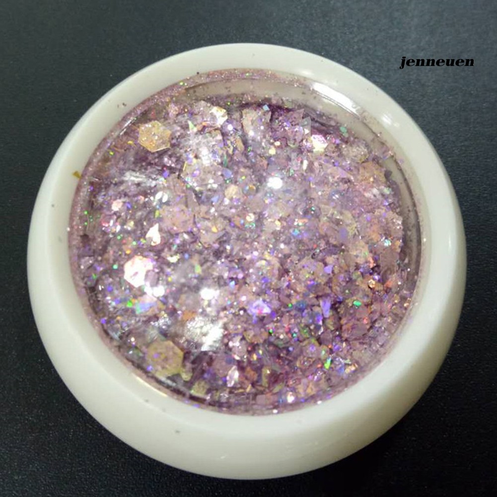 Hộp phấn kim tuyến trang trí móng tay nghệ thuật lấp lánh thời trang