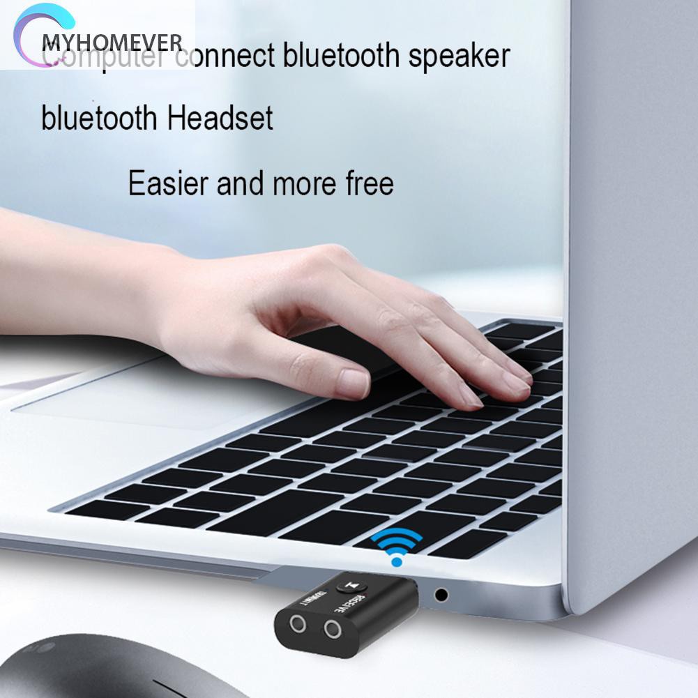 Thiết Bị Nhận Tín Hiệu Bluetooth 5.0 Usb 2 Trong 1 Tiện Dụng