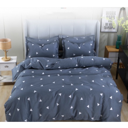 Bộ ga gối kích thước 1m4,1m5 bo chun bọc đệm,vải cotton poly hàn[mẫu khủng long kute] | BigBuy360 - bigbuy360.vn