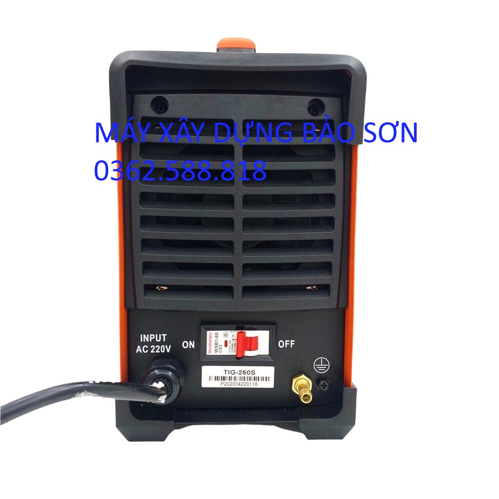 Máy hàn điện tử Máy hàn dùng khí Máy hàn inox jasic TIG 250S giá tốt