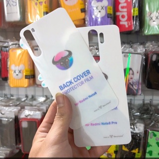 Bộ dán PPf 2 mặt cho Xiaomi Redmi Note 8/ Redmi Note 8 Pro Mặt trước, sau bảo vệ máy toàn diện