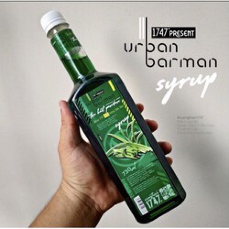 Siro sâm dứa 1747 urban barman 730ml