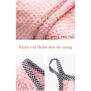 KHĂN VẢI LAU ĐA NĂNG CÓ MÓC TREO