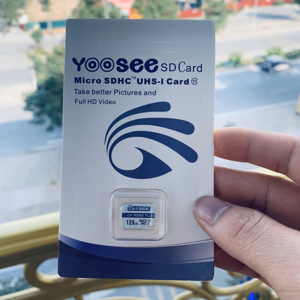 ( Chuyên Dụng cho camera )Thẻ Nhớ Microsdxc Yoosee Extreme Plus 128GB UHS-I U3 4K R90MB/S W40MB/S (Trắng Xanh) | BigBuy360 - bigbuy360.vn