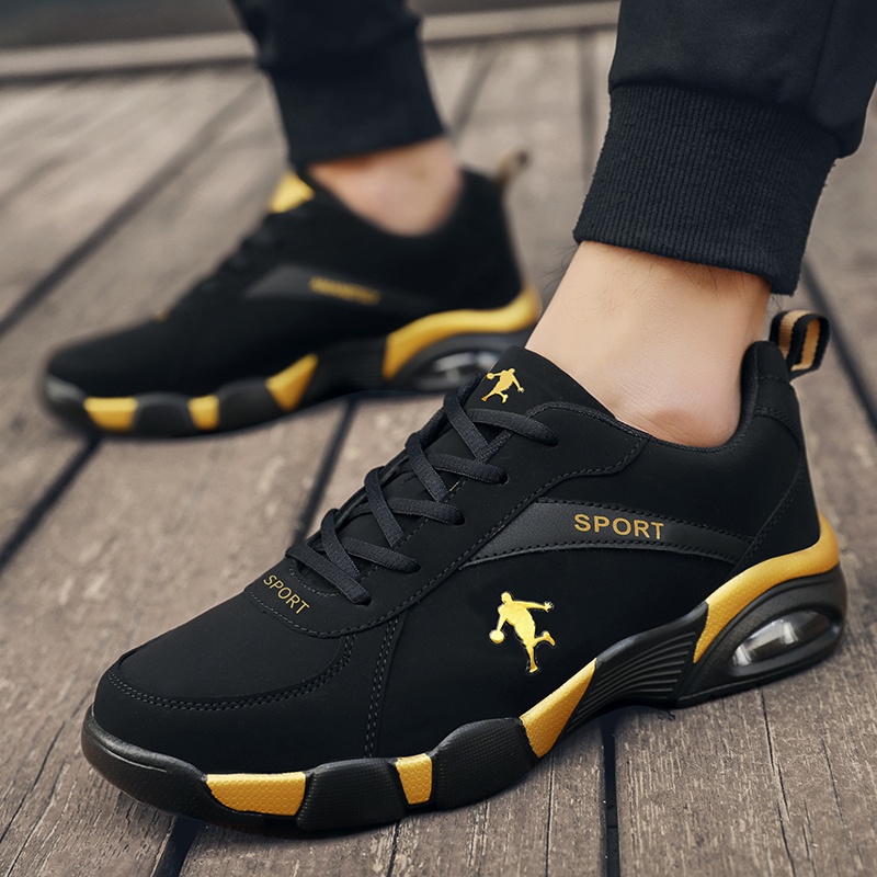 Giày Thể Thao Cổ Thấp Có Đệm Khí Chống Trượt Thời Trang Cho Nam