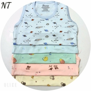 Áo ba lỗ thun cotton lạnh cho bé