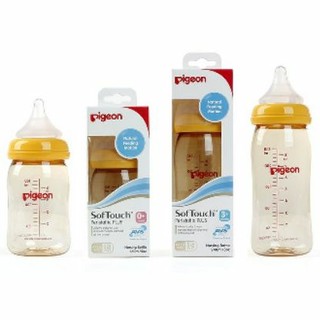 Bình sữa Pigeon nhập khẩu SofTouch 160ml/240ml