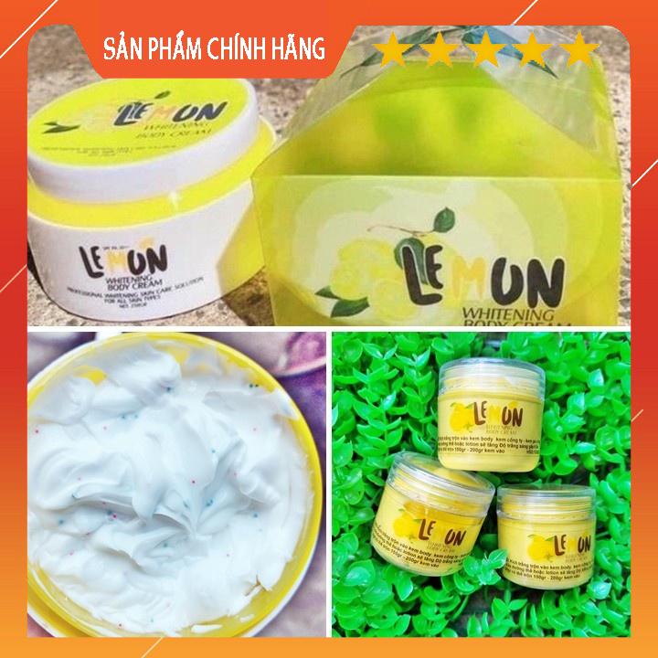 [Giá hủy diệt] Body Lemon siêu trắng da có hạt