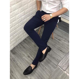 Quần Âu Nam Chất Đẹp - Chuyên Mặc Với Vest Màu Xanh Đen
