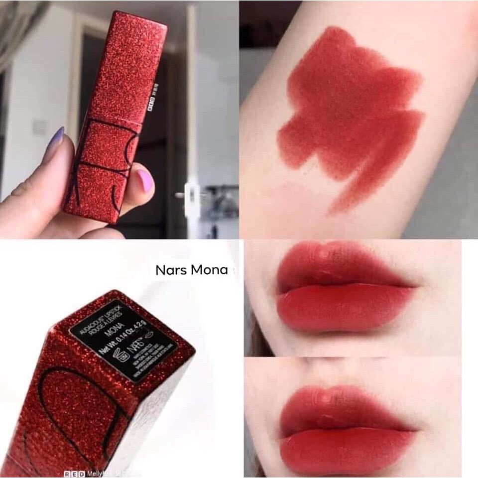 Son lì NARS Audacious Lipstick LIMITED 2020