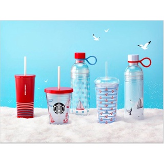 Bình Starbucks Cold Cup 16Oz (473ml) Sailboat