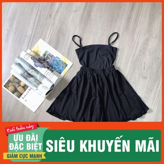 16S27B1 Set quần ống rộng và áo hai dây trơn hot hit