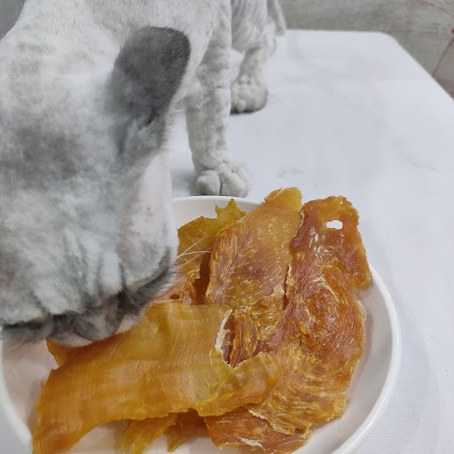 [ĐỘC QUYỀN] Thịt gà sấy khô miếng nhỏ/ Đồ ăn vặt/ Snack 100g dành cho chó mèo