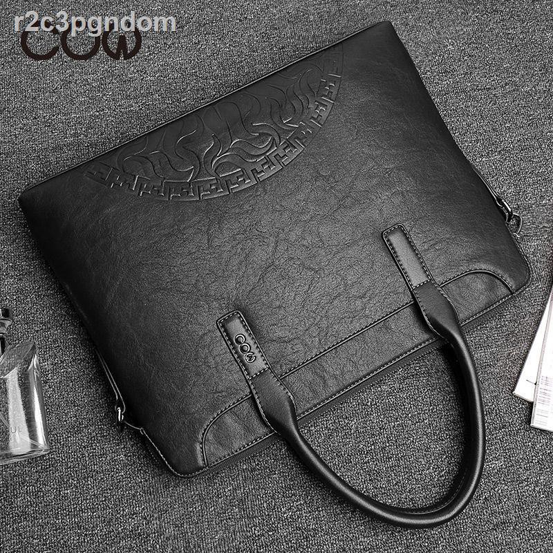 Túi nam mới của Pháp COW, công sở, cặp chính hãng, xách thời trang, nam, đeo vai | BigBuy360 - bigbuy360.vn