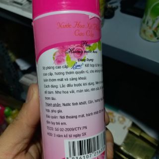 Xịt  thơm phòng phòng lymo 350ml  ( bìa 52k)