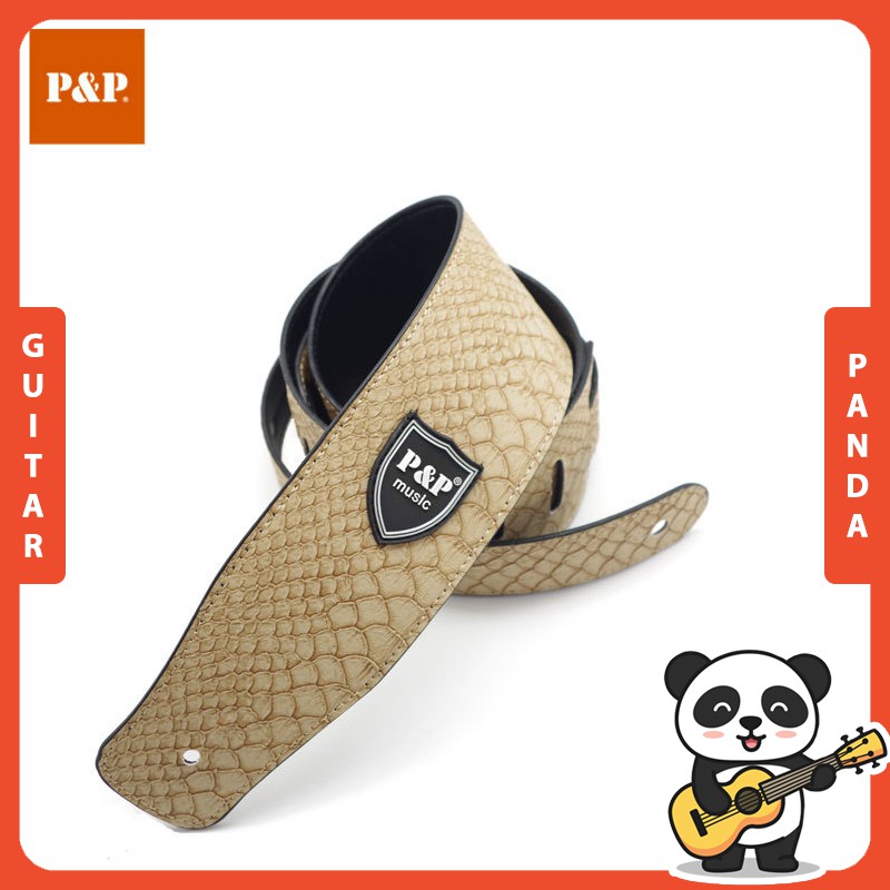 Dây Đeo Đàn Guitar P&amp;P Similar 6 Mẫu Cá Tính Guitar Panda