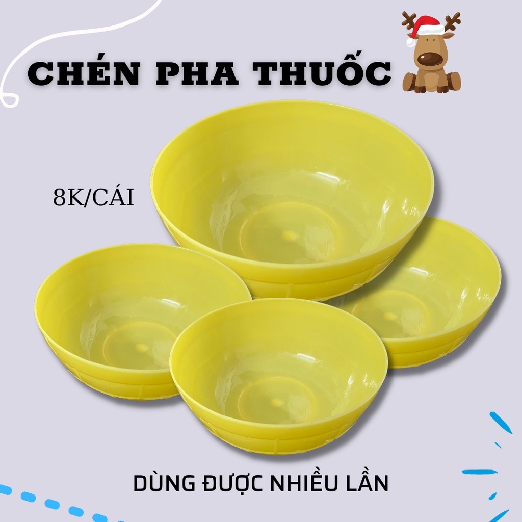 CHÉN TRỘN THUỐC NHUỘM TÓC [ SỬ DỤNG ĐƯỢC NHIỀU LẦN ]