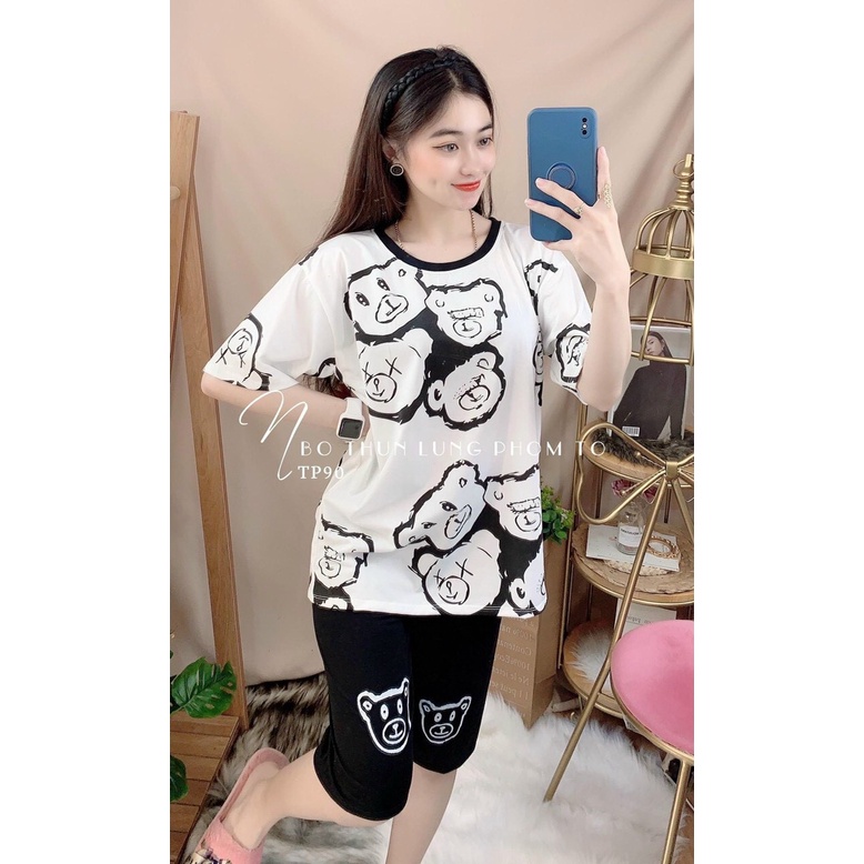 ĐỒ BỘ GẤU LỬNG,ĐỒ BỘ GẤU DÀI,ĐỒ BỘ MẶC NHÀ,ĐỒ NGỦ NỮ,ĐỒ NGỦ MẶC NHÀ, ĐỒ BỘ NGỦ GẤU NGỐ