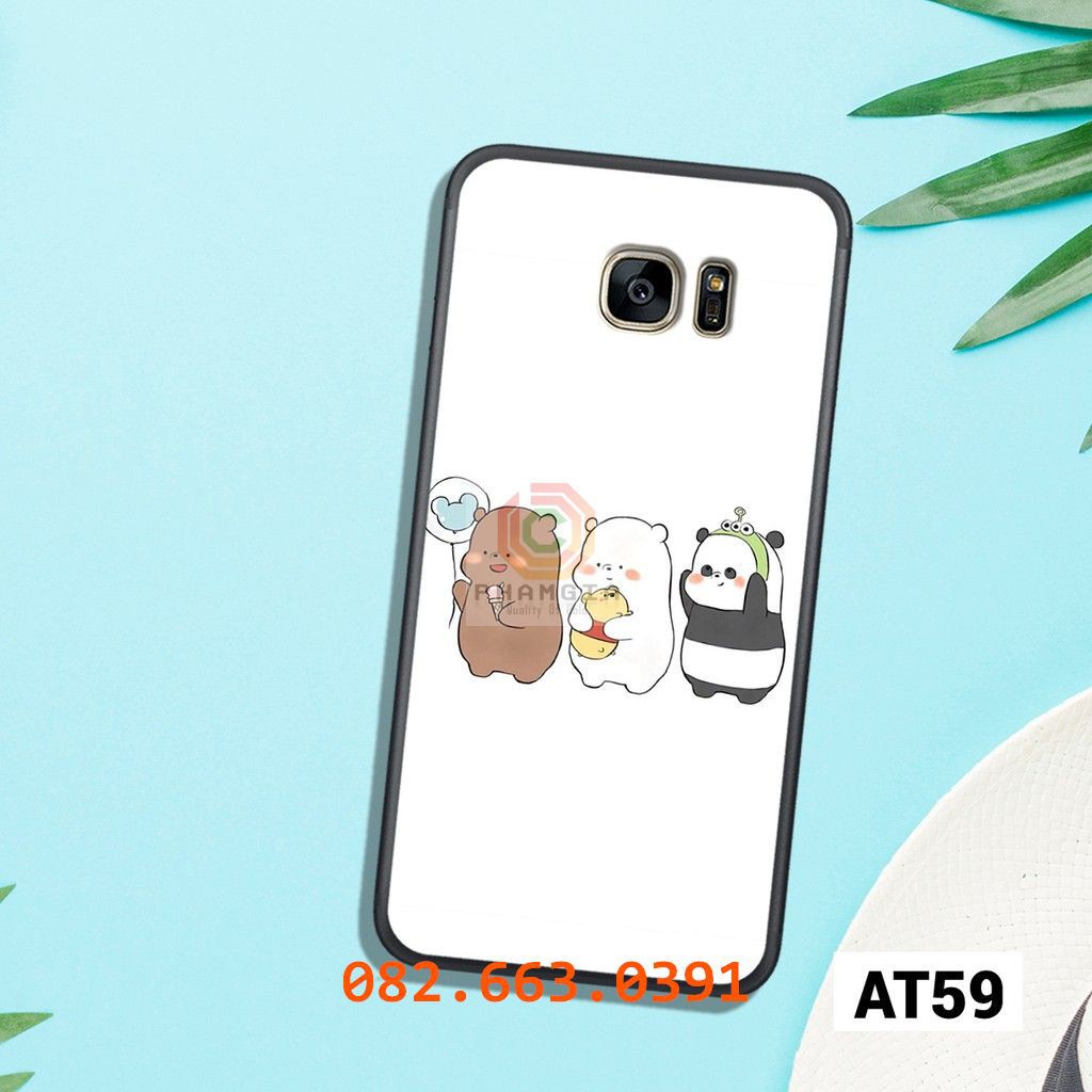 Ốp lưng Samsung S6 edge/S7 edge dẻo in hình siêu dễ thương