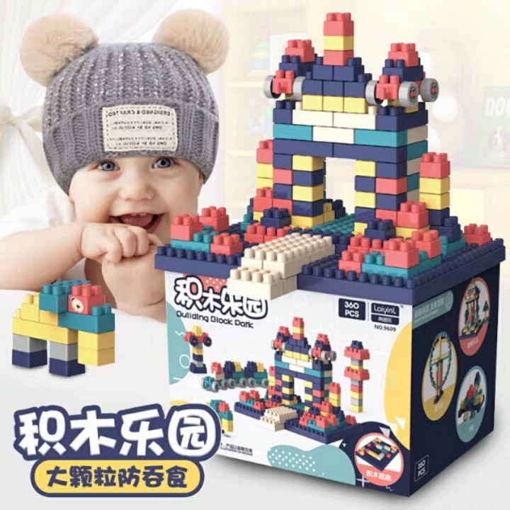 Bộ đồ chơi lắp ráp lego Building 520 chi tiết cho bé mẫu mới