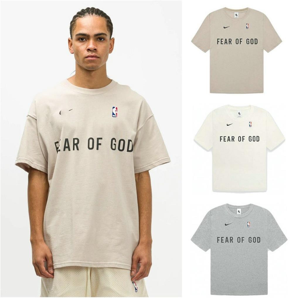 🔥 [ẢNH THẬT TỰ CHỤP] Áo Tee Fear Of God X Nike NBA Bản CAO CẤP Chuẩn Form Âu, Áo Thun FOG NBA xịn
