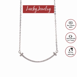 Dây chuyền bạc nữ s925 - dây chuyền smile hottrend bạc đẹp