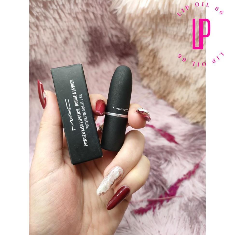 Son MAC Powder Kiss Lipstick Rouge À Lèvres minisize 1.8g mềm mượt gợi cảm | BigBuy360 - bigbuy360.vn
