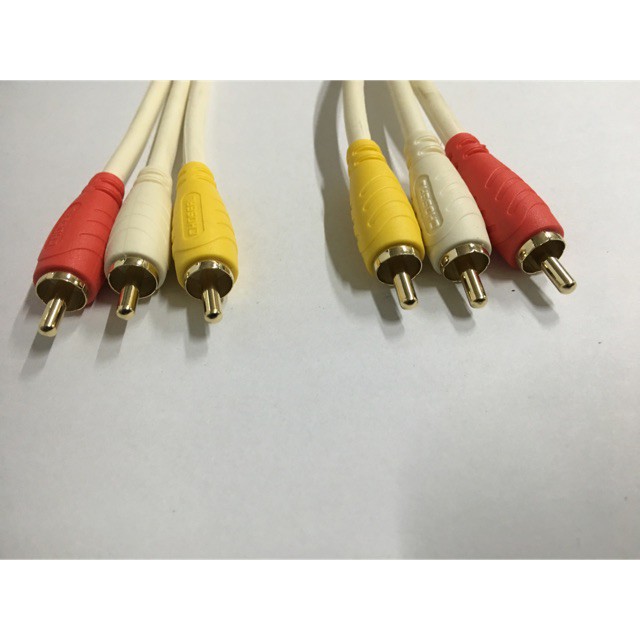 Dây loa CHOSEAL 6 đầu AV (3m)
