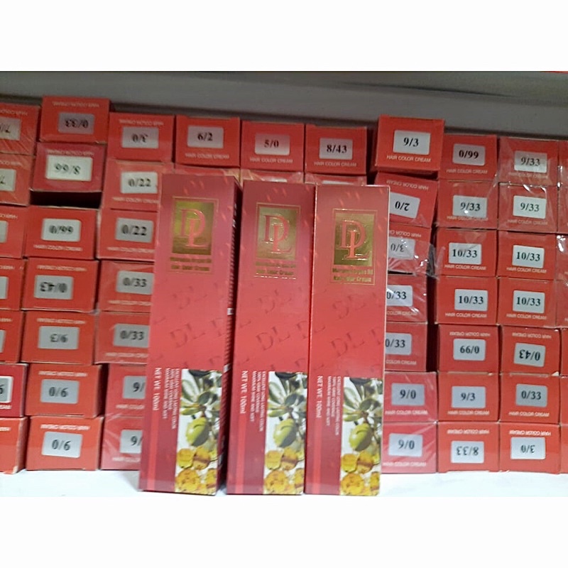 Thuốc Nhuộm Tóc Màu Vàng Bạch Kim, Vàng Sáng - Không Tẩy, Lên Từ Nền Đen Và Nâu