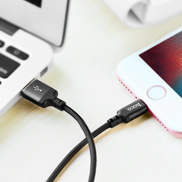 Cáp sạc nhanh iphone,micro hoco x14 1M,2M,bảo hành 12 tháng