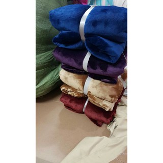 Chăn lông thỏ muji nhiều mẫu