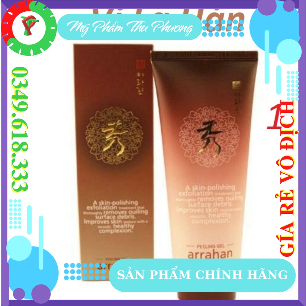 Kem Tẩy da chết MỸ PHẨM chăm sóc da Hàn Quốc Chính Hãng thảo mộc dược Đông Y vị La Hán Arrahan Hanbang Soo Peeling Gel | BigBuy360 - bigbuy360.vn