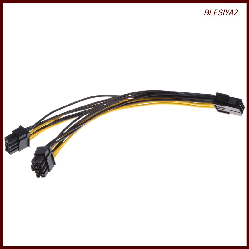 8 pin Express to 2 x   8 (6+2) pin Graphics Video Card VGA Splitter Cable