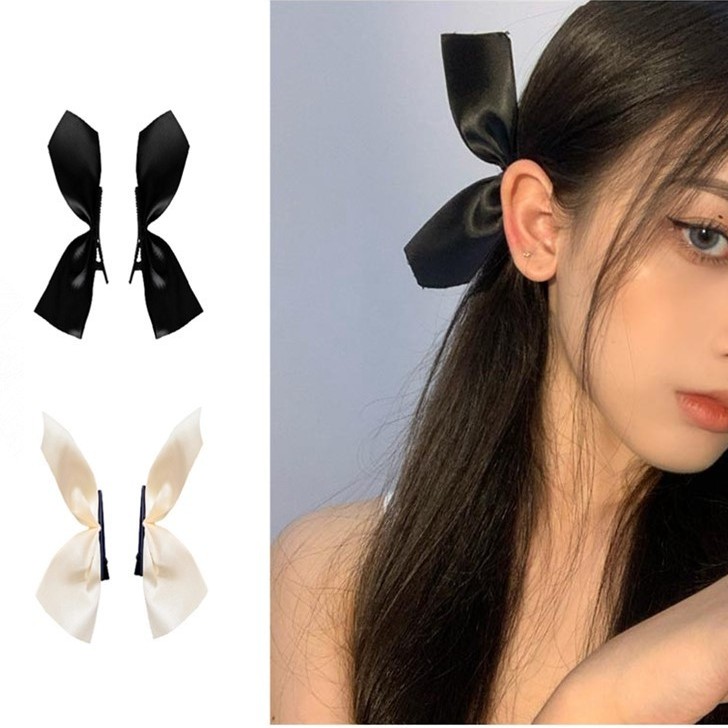 Kẹp Tóc Đính Nơ Xinh Xắn Dễ Phối Đồ Cho Nữ B0036