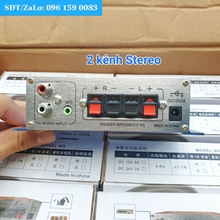 Ampli 12V Mini 2 kênh Stereo Cực Hay