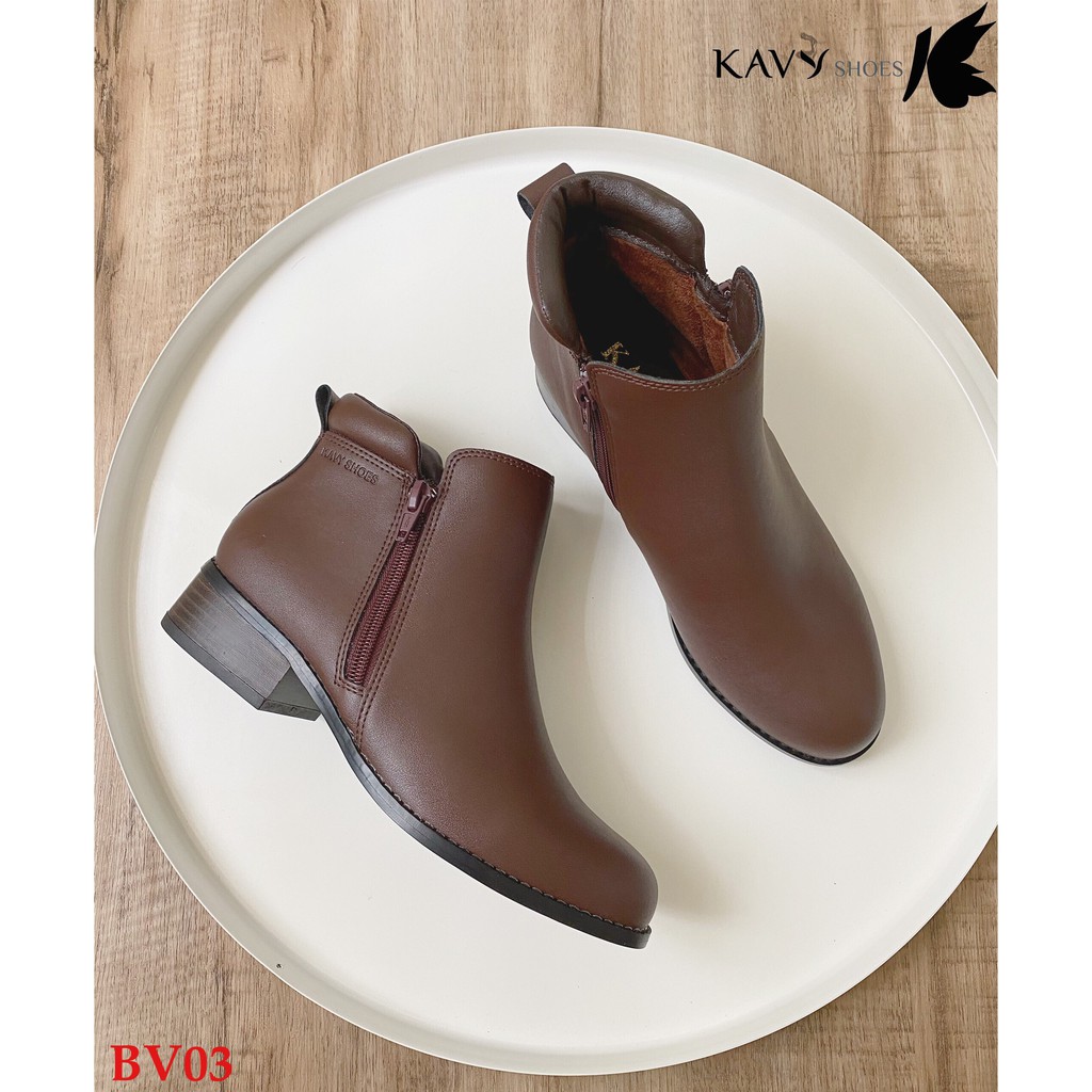 BỐT NỮ DA THẬT SIÊU ÊM MỀM CAO 3cm KAVY - BV03 | BigBuy360 - bigbuy360.vn